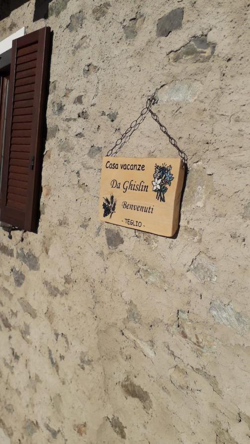 Casa Vacanza Da Ghislin Teglio Luaran gambar